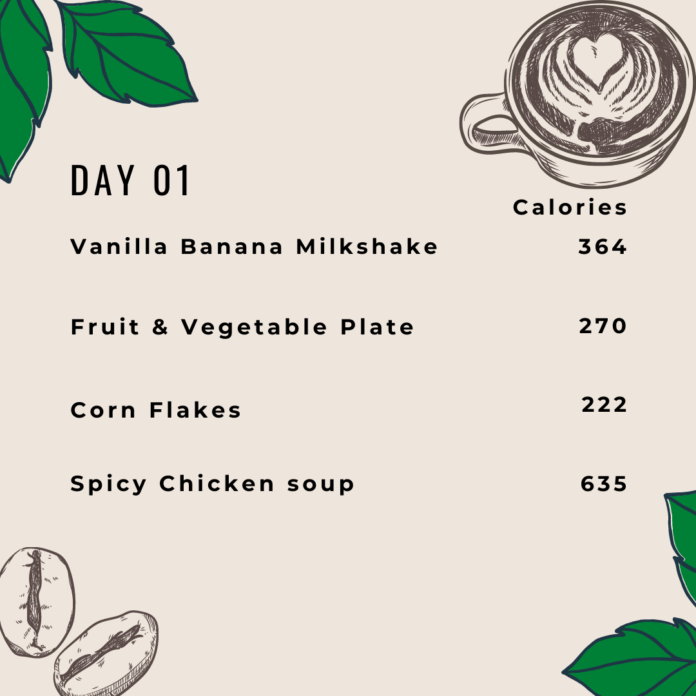 1700 Calorie Meal Plan for 7 Days - Exercise Daily