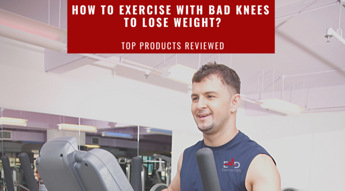 how to exercise with bad knees to lose weight
