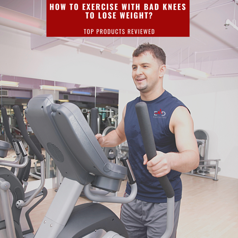 how to exercise with bad knees to lose weight