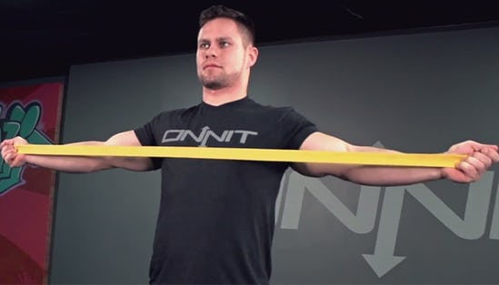 Ease Shoulder Pain with These Simple Theraband Exercises