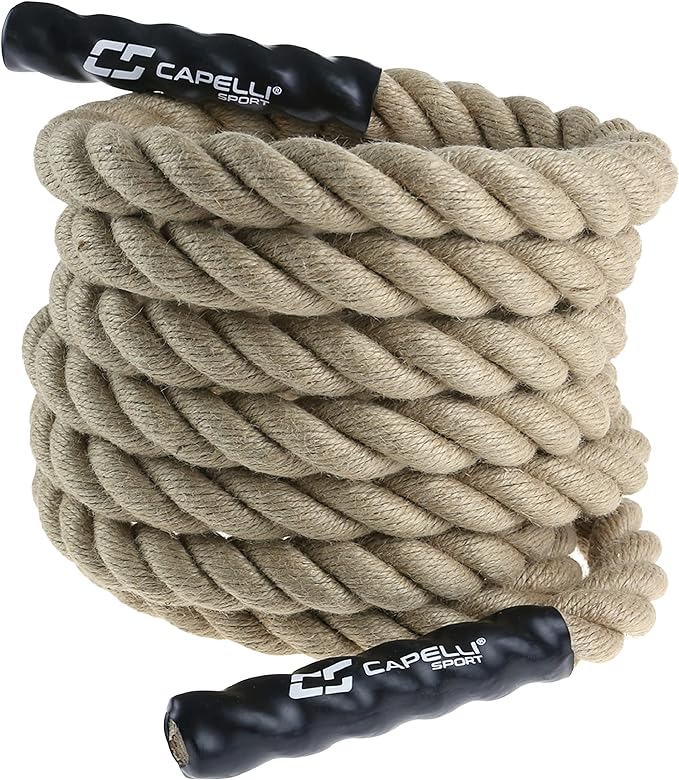 2PCS Cordless Battle Ropes - Portable Spring Training Ropes For Home Gym, Strength & Cardio Workout