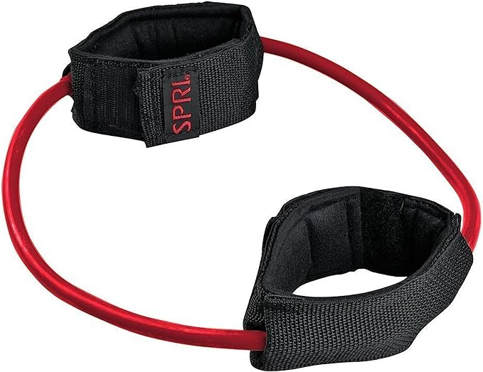 SPRI Xercuff Leg Resistance Band Exercise Cord with Non-Slip Padded Ankle Cuffs 7 Best Ankle Resistance Bands in 2024
