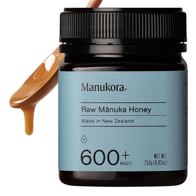 Manukora Raw Manuka Honey MGO 600+ from New Zealand