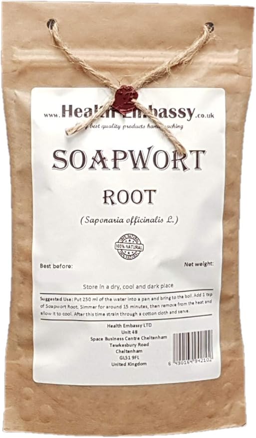 Health Embassy Soapwort Root | Saponaria Officinalis L | 100% Natural