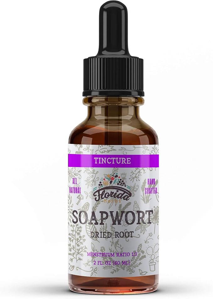 Red Soapwort Tincture, Organic Red Soapwort Extract