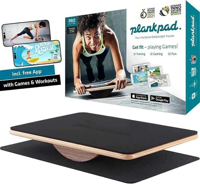 Plankpad PRO Get Fit Playing Games & Workouts