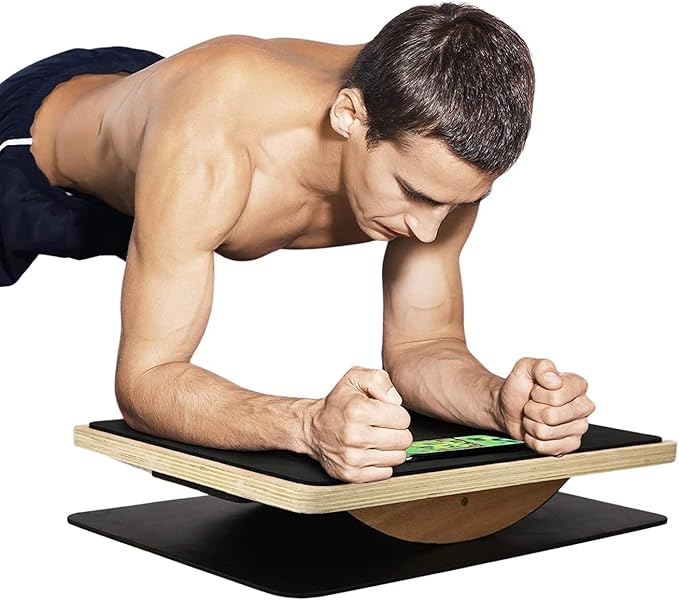 Yes4All Versatile Plank Trainer Board with Smartphone Integration - Top 7 Best Stealth Core Trainers for a Stronger, Leaner Core