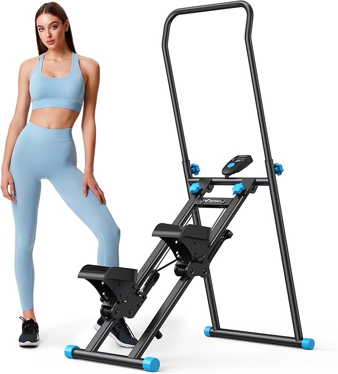 Mini Stepper Machine - Hydraulic Stair Stepper For Home Cardio Workouts