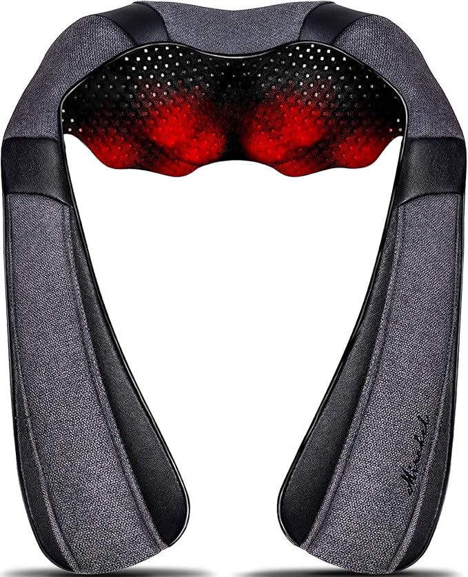 Mirakel Shiatsu Neck & Back Massager with Heat