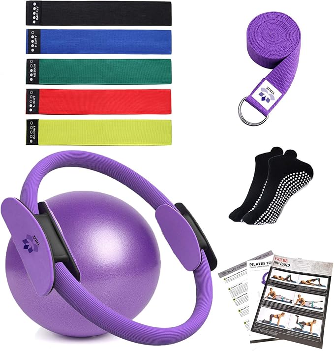 YXILEE Pilates Ring Circle Set