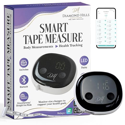 Diamond Hills Rechargeable Smart Body Tape Measure