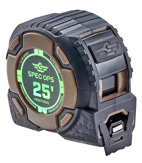Spec Ops Tools 25-Foot Elite Series Magnetic Tape Measure