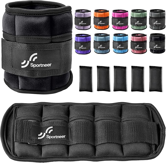 7 Best Adjustable Ankle Weights for Enhanced Training Sportneer Adjustable Ankle Weights
