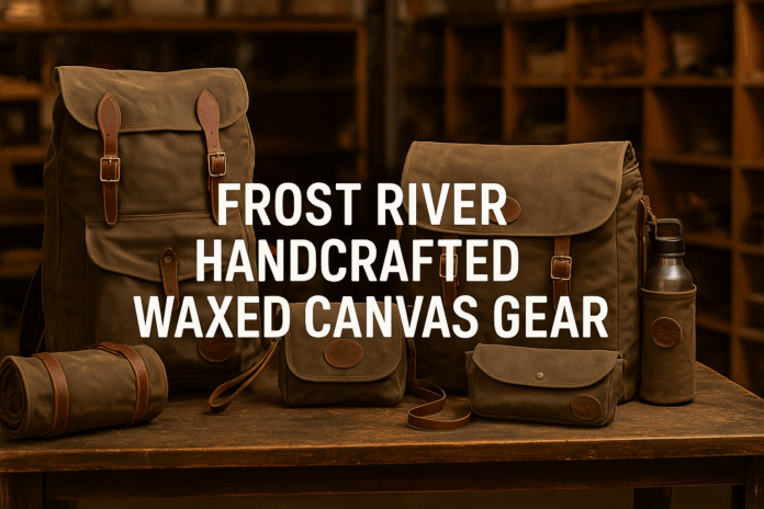 Frost River handcrafted waxed canvas gear made in Duluth Minnesota