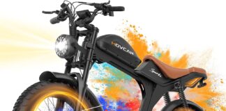 Best fat tire ebike under $1000 – MOVCAN V70 electric bike 35 MPH