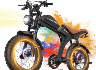 Best fat tire ebike under $1000 – MOVCAN V70 electric bike 35 MPH