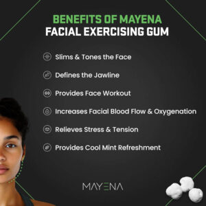 Comparison between natural mastic gum and modern hard jawline gum for facial fitness training
