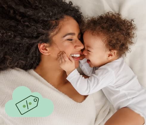 Amazon Baby Registry welcome bag filled with baby product samples