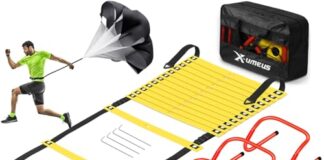 Exercise Daily _ Agility Ladder Speed Training Set