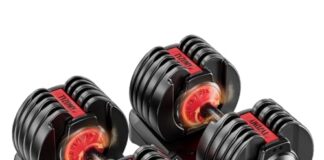 Exercise Daily _ Adjustable Dumbbells Set
