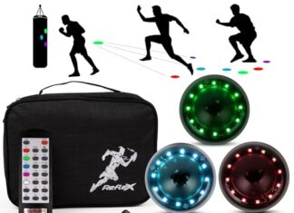 Exercise Daily _ Light-Up Reaction Training Pods for Speed & Agility