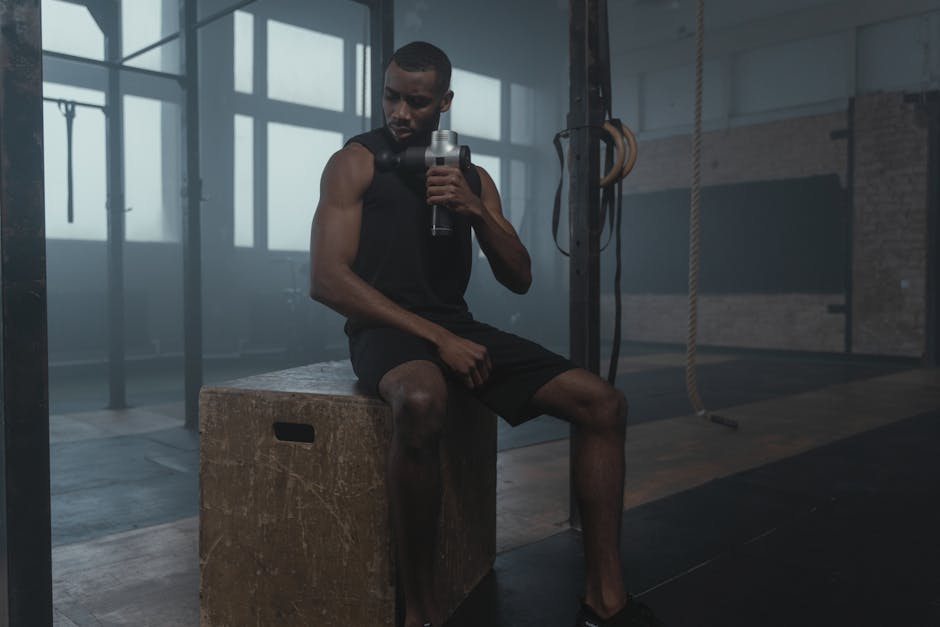 AI Powered Massage Gun With Smart Sensors – Exercise Daily