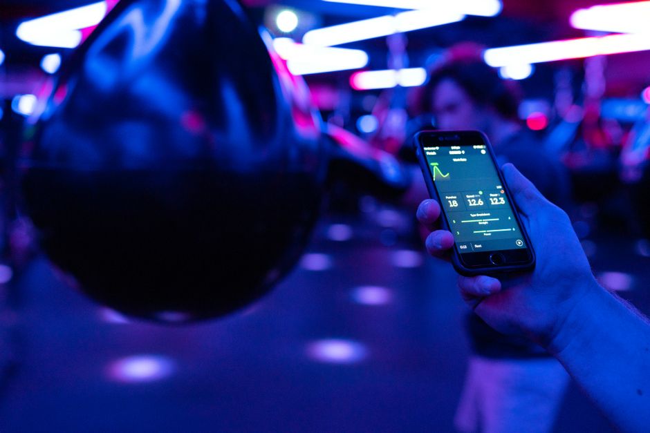 AI Smart Punching Bag With Analytics – Exercise Daily