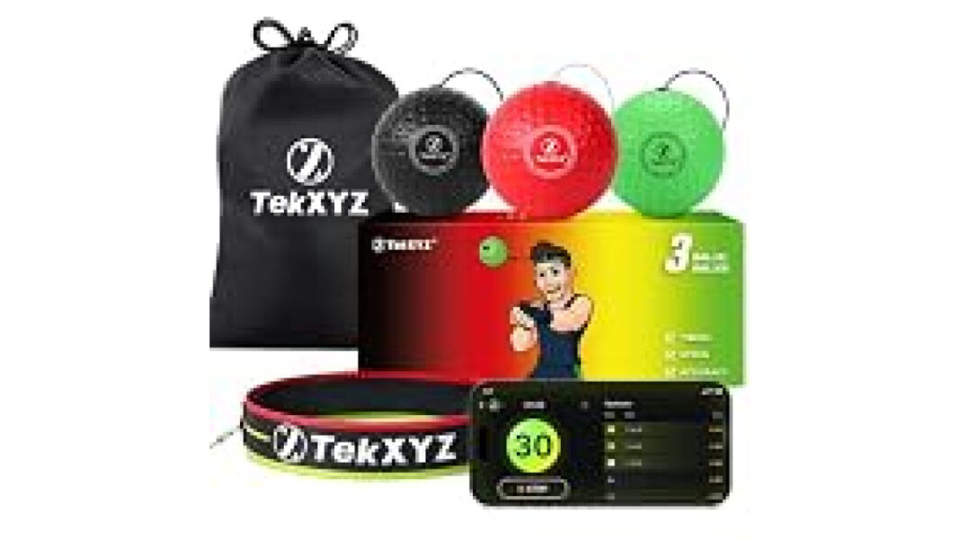 TEKXYZ Boxing Reflex Ball Training Set | Exercise Daily
